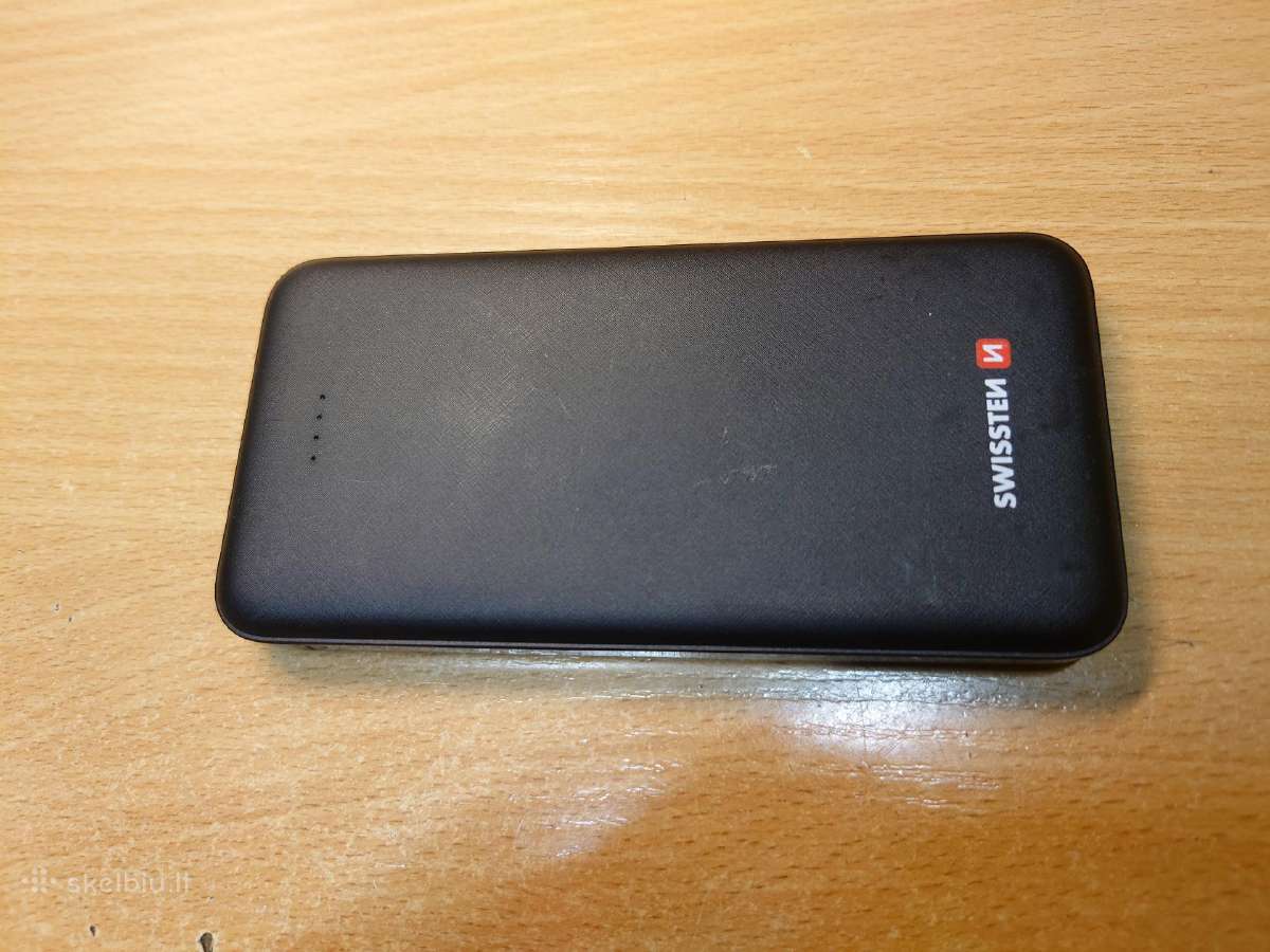 Swissten 10000mah 10k power bank išorinė baterija