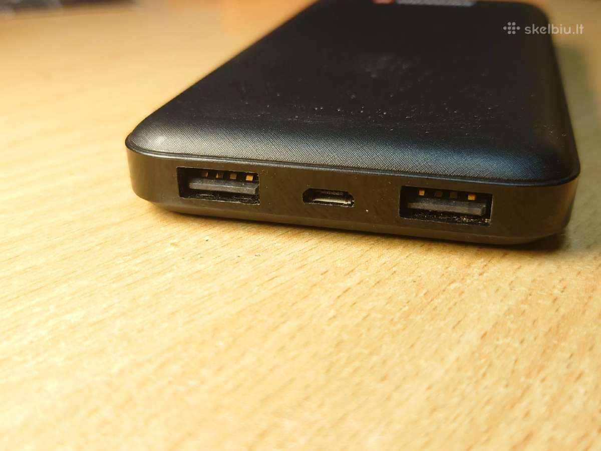 Swissten 10000mah 10k power bank išorinė baterija - nuotraukos Nr. 4