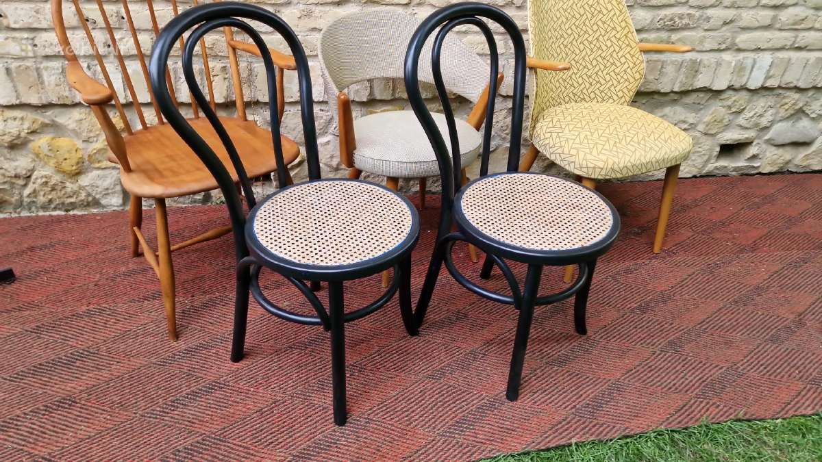 Vintažinės mid century Thonet st.kėdės - nuotraukos Nr. 11