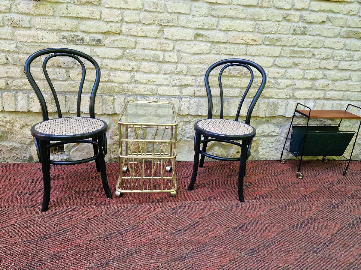 Vintažinės mid century Thonet st.kėdės - nuotraukos Nr. 17