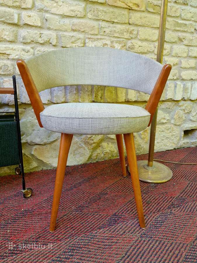 Vintažinis mid century coctail st. tiko fotelis