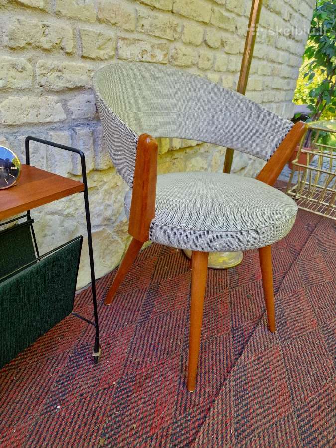 Vintažinis mid century coctail st. tiko fotelis - nuotraukos Nr. 2