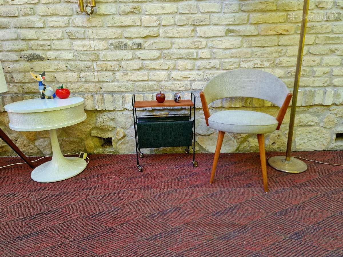 Vintažinis mid century coctail st. tiko fotelis - nuotraukos Nr. 5