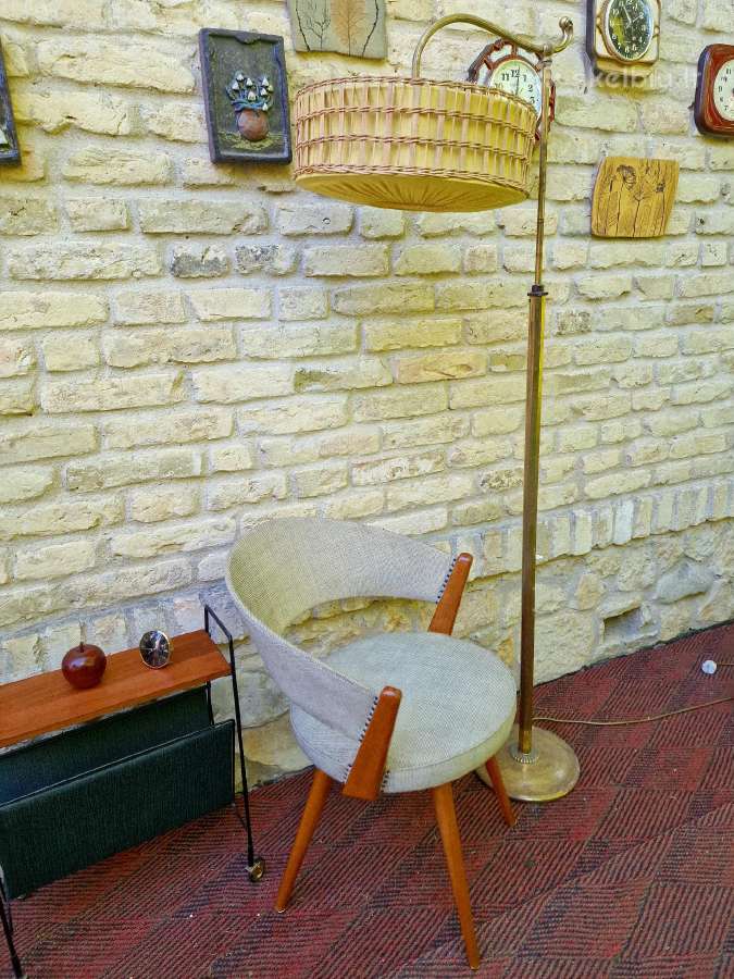 Vintažinis mid century coctail st. tiko fotelis - nuotraukos Nr. 14