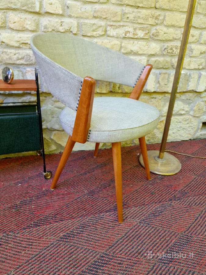 Vintažinis mid century coctail st. tiko fotelis - nuotraukos Nr. 15
