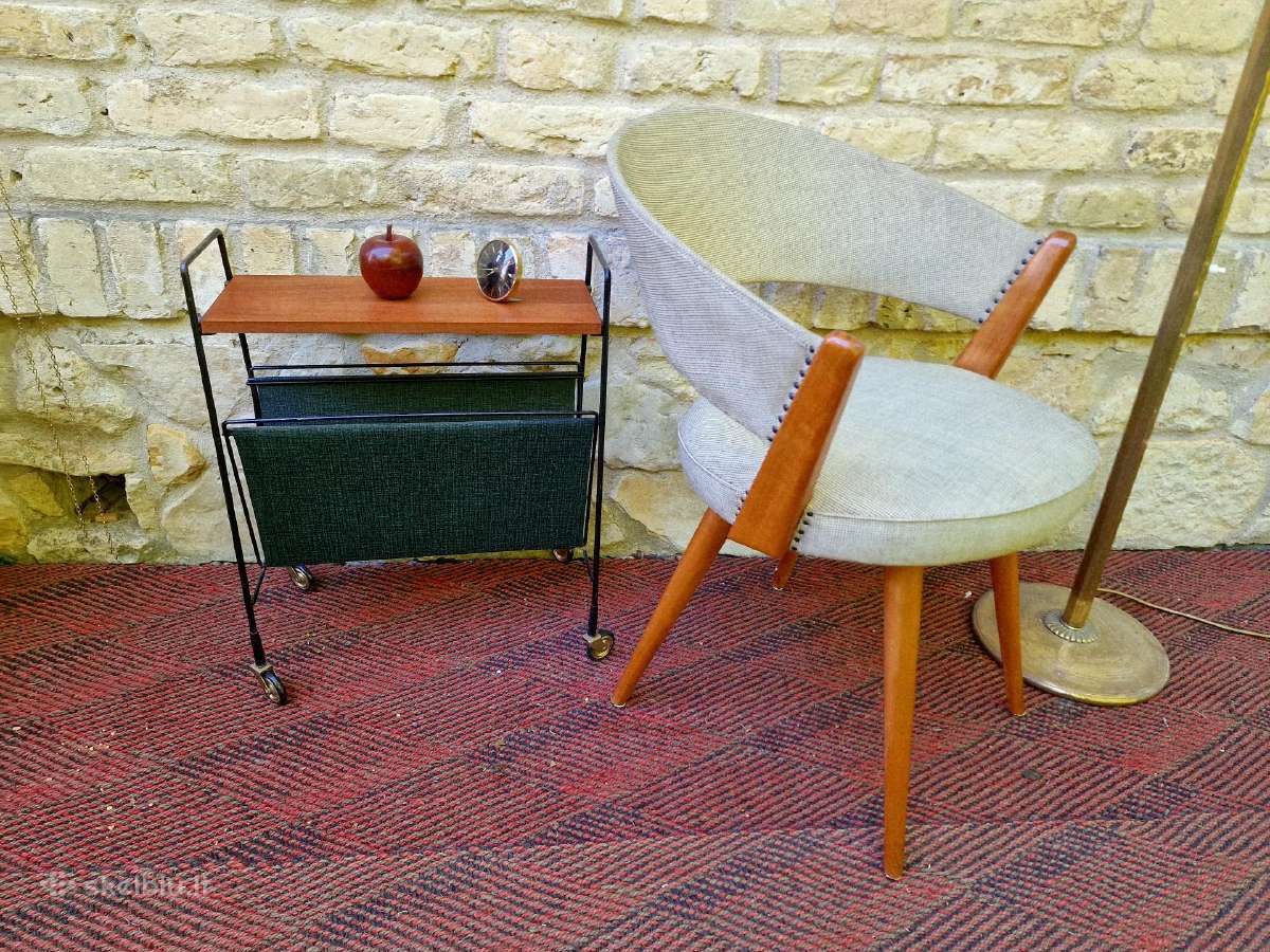 Vintažinis mid century coctail st. tiko fotelis - nuotraukos Nr. 18