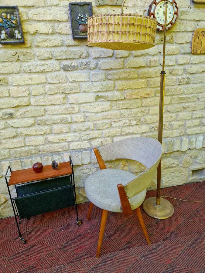 Vintažinis mid century coctail st. tiko fotelis - nuotraukos Nr. 21