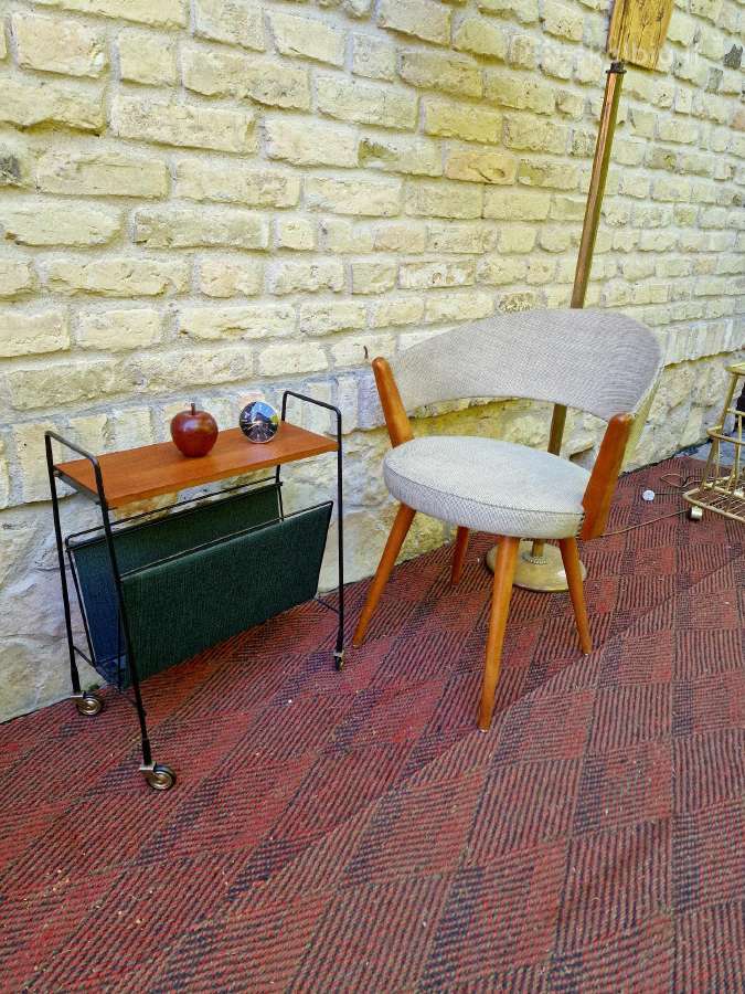 Vintažinis mid century coctail st. tiko fotelis - nuotraukos Nr. 24