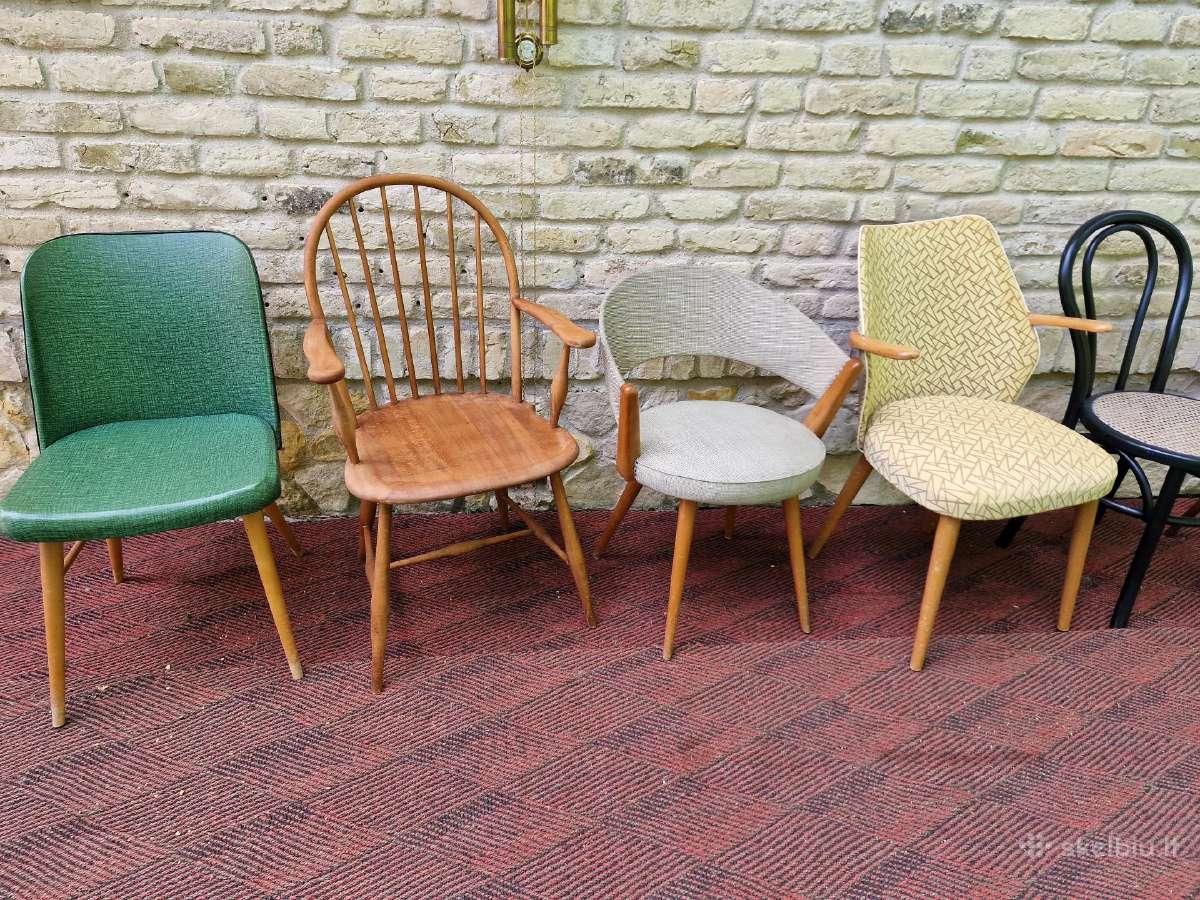 Vintažinis mid century coctail st. tiko fotelis - nuotraukos Nr. 26