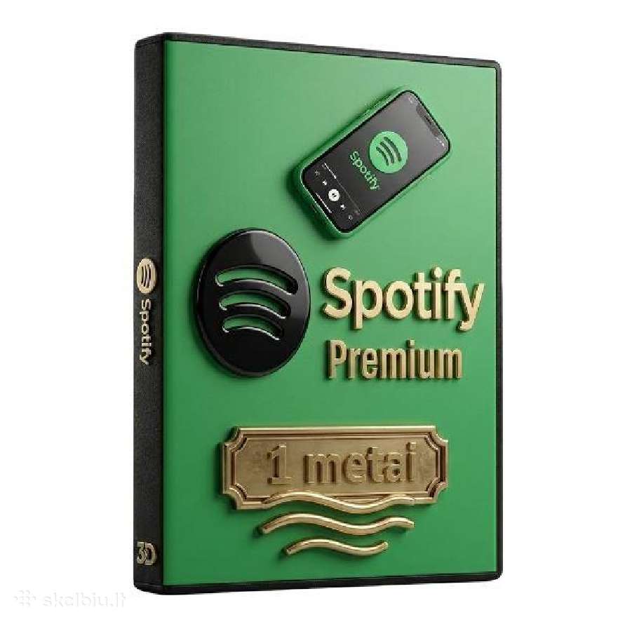 Spotify Premium – 1 Metai