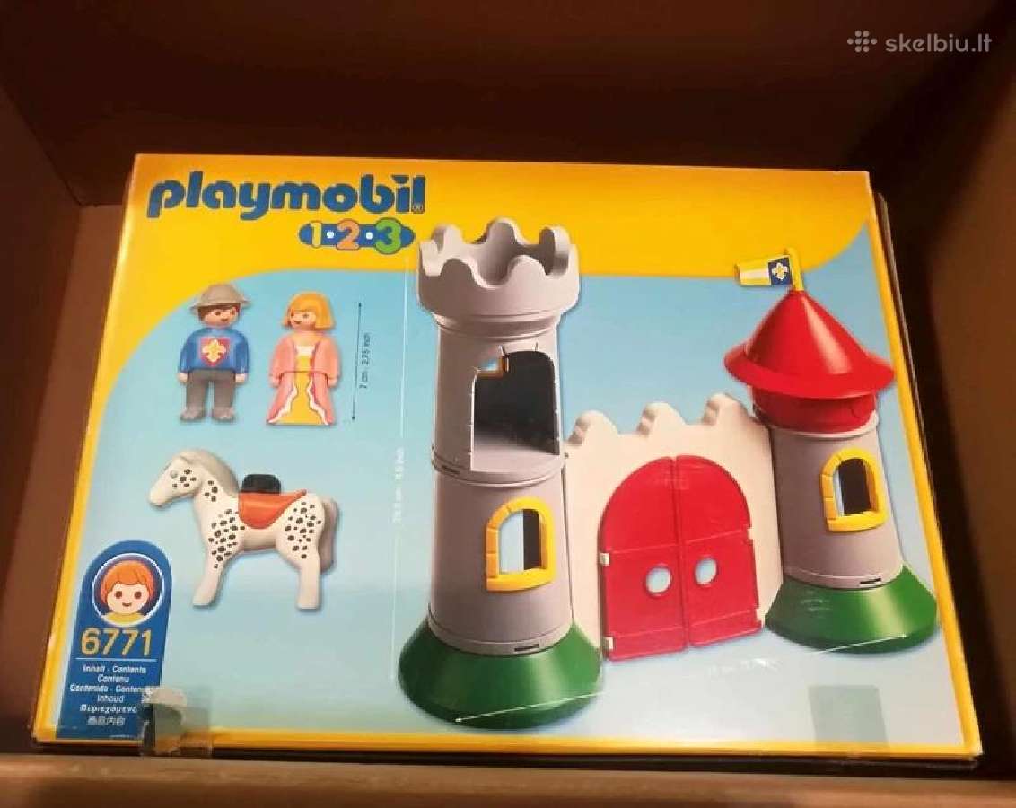 2010 Playmobil 1.2.3 6771 My First Knight's Castle - nuotraukos Nr. 2