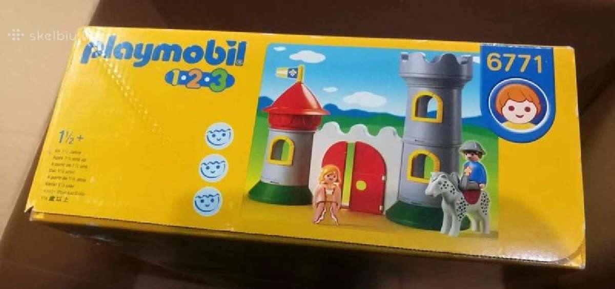 2010 Playmobil 1.2.3 6771 My First Knight's Castle - nuotraukos Nr. 3