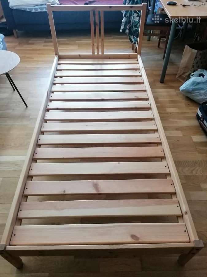 Lova 90x200 cm (viengulė): 40 €