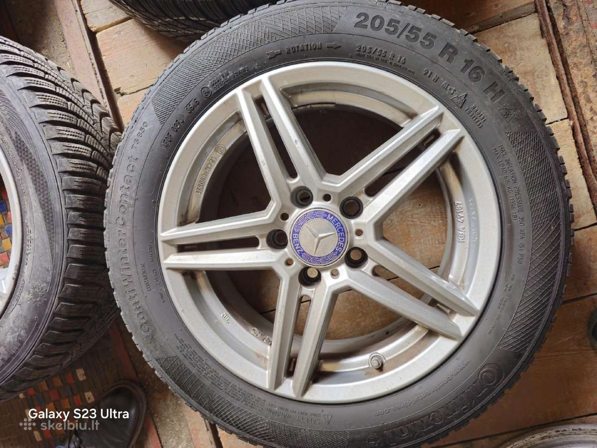 Mercedes benz Cla R16 ratai - nuotraukos Nr. 2