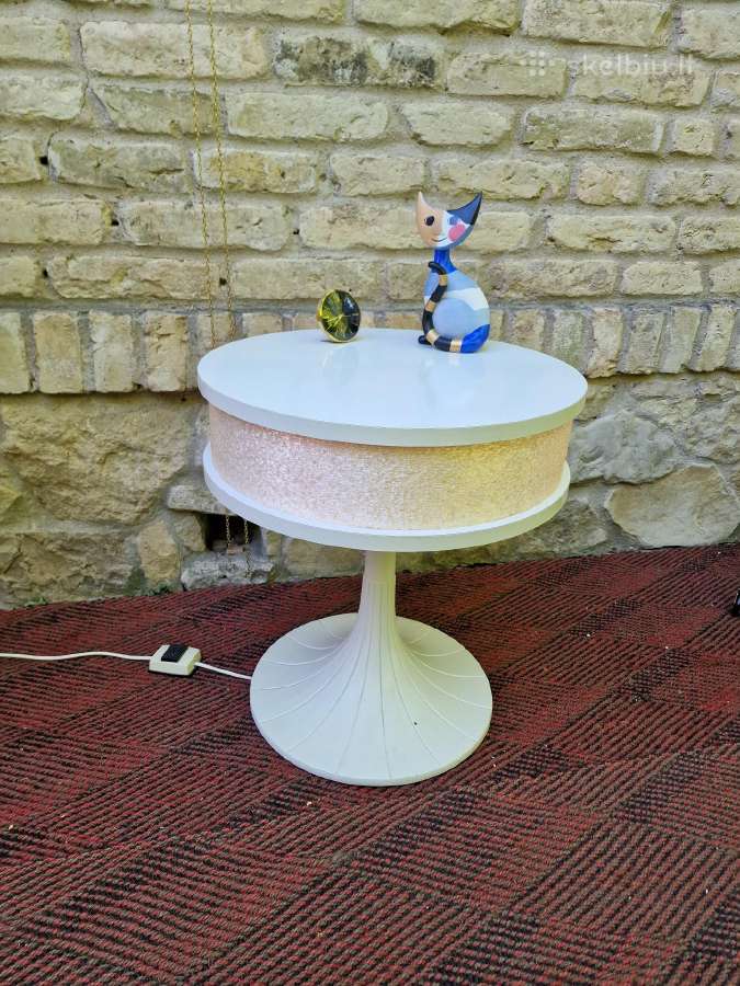 Vintažinis mid century Space Age st.staliukas - nuotraukos Nr. 7