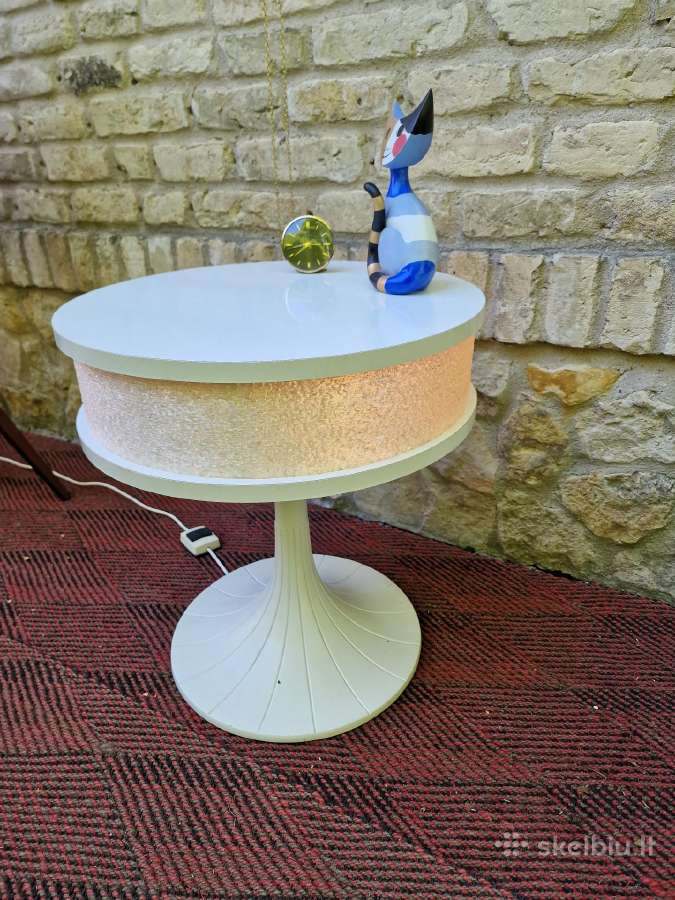 Vintažinis mid century Space Age st.staliukas - nuotraukos Nr. 11