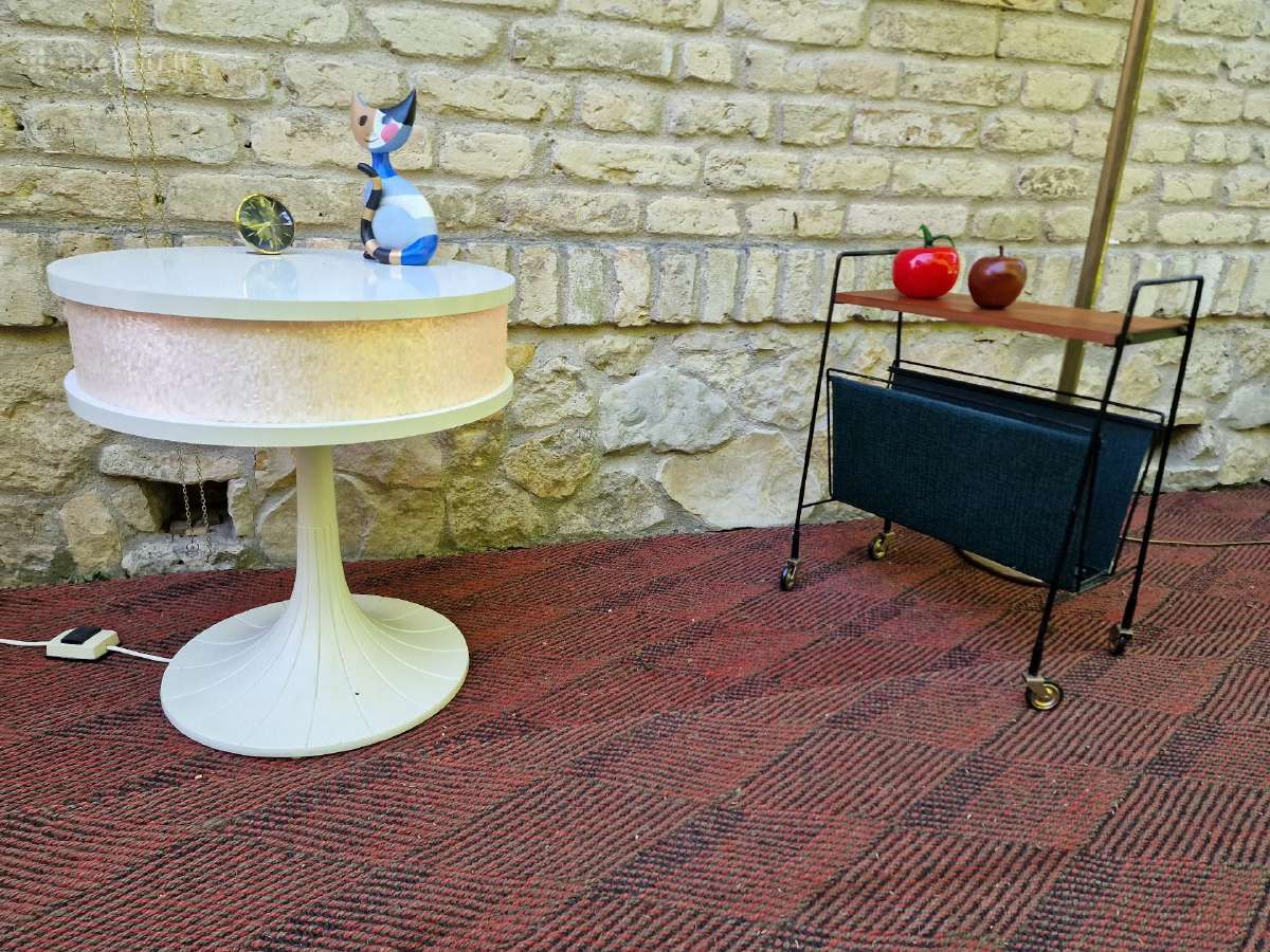 Vintažinis mid century Space Age st.staliukas - nuotraukos Nr. 14