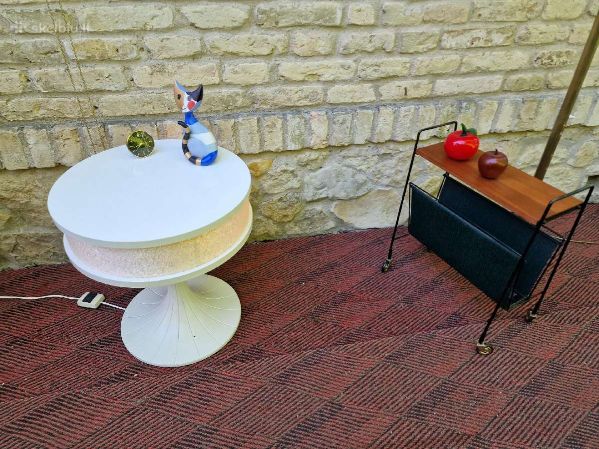 Vintažinis mid century Space Age st.staliukas - nuotraukos Nr. 15