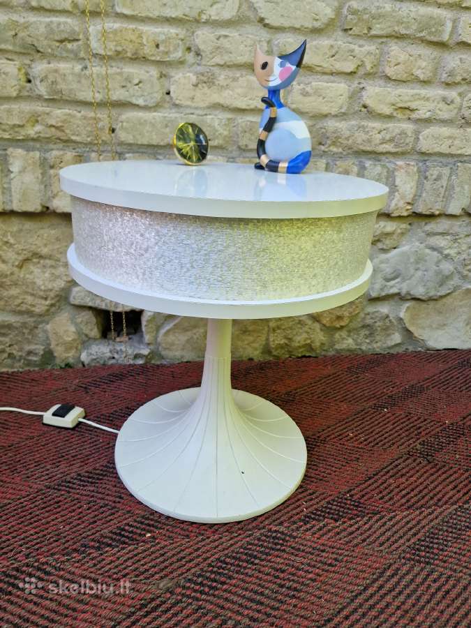 Vintažinis mid century Space Age st.staliukas - nuotraukos Nr. 17