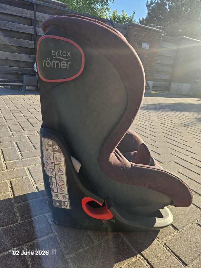 Vaikiška automobilio kėdutė Britax Romer king 2 - nuotraukos Nr. 3