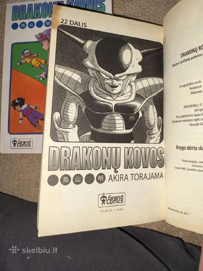 Drakonu kovos reto lietuvių leidimo 23 dalys - nuotraukos Nr. 3