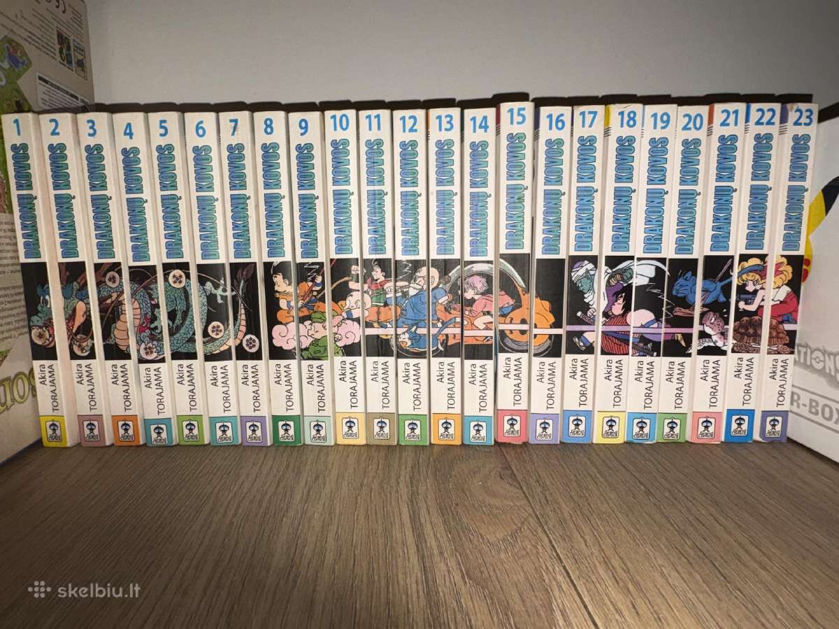 Drakonu kovos reto lietuvių leidimo 23 dalys - nuotraukos Nr. 8
