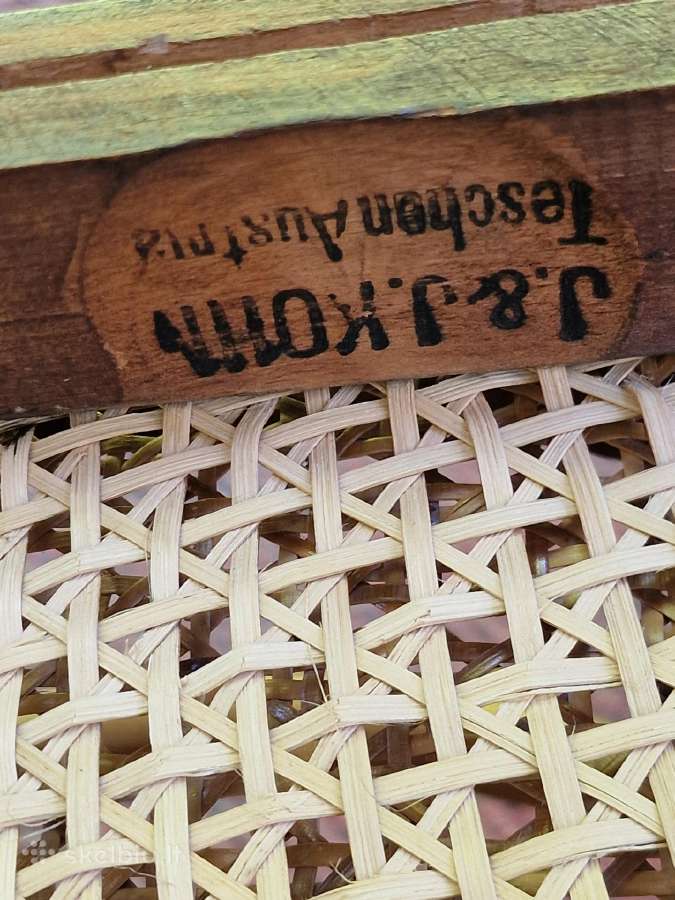 Vintažinės Secesijos periodo kėdės - nuotraukos Nr. 32