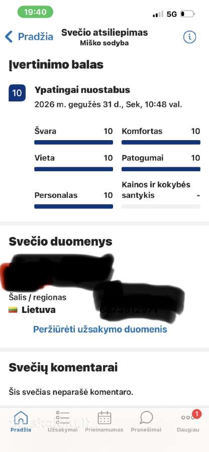 Rąstinis miško namelis - nuotraukos Nr. 2