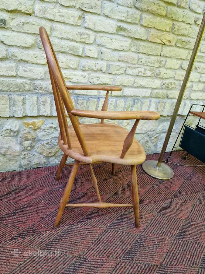 Vintažinė mid century Windzor st.kėdė/krėslas - nuotraukos Nr. 3