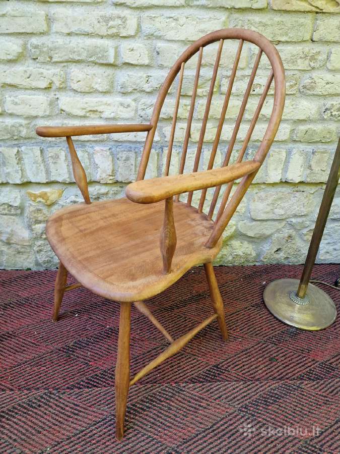 Vintažinė mid century Windzor st.kėdė/krėslas - nuotraukos Nr. 6