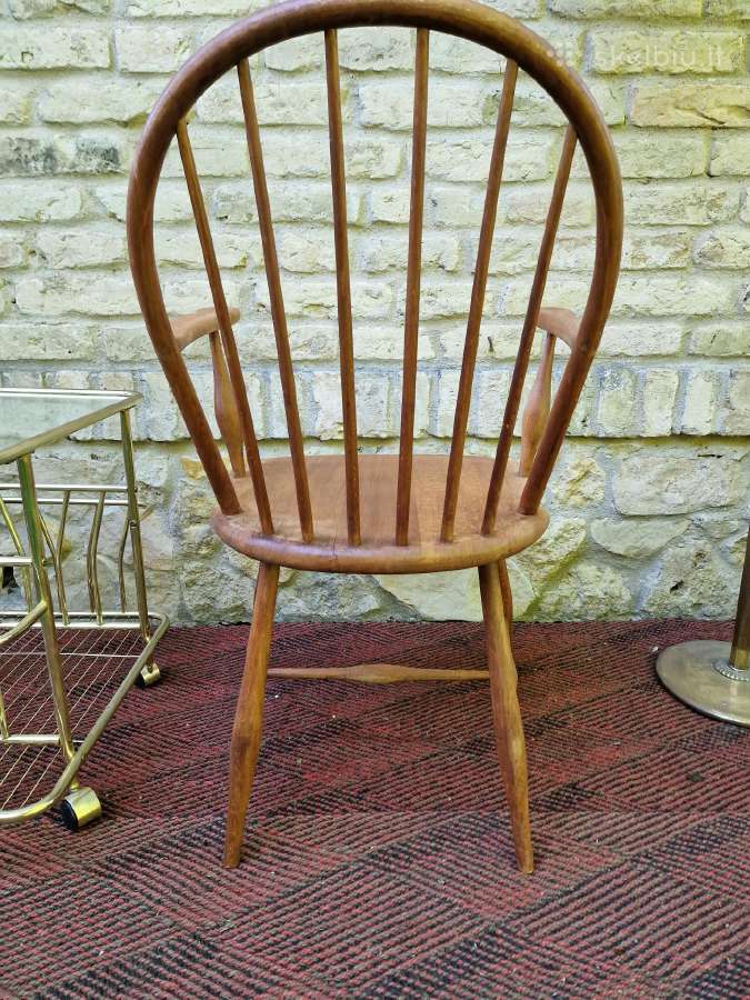 Vintažinė mid century Windzor st.kėdė/krėslas - nuotraukos Nr. 8