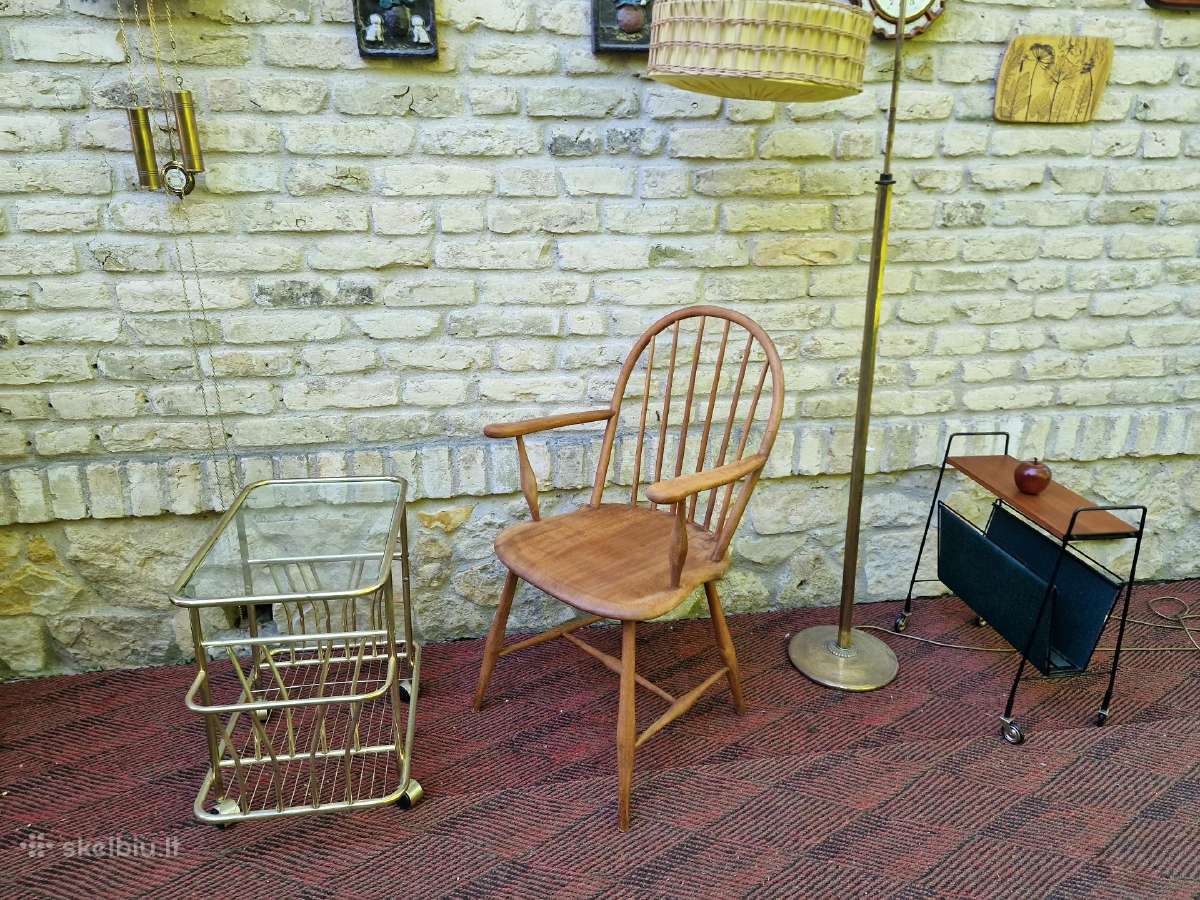 Vintažinė mid century Windzor st.kėdė/krėslas - nuotraukos Nr. 9