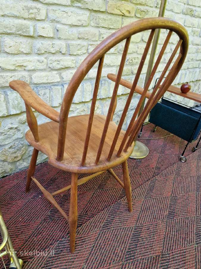 Vintažinė mid century Windzor st.kėdė/krėslas - nuotraukos Nr. 10
