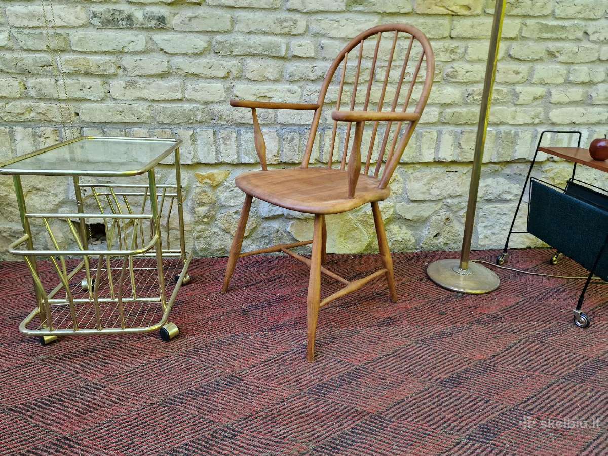 Vintažinė mid century Windzor st.kėdė/krėslas - nuotraukos Nr. 12