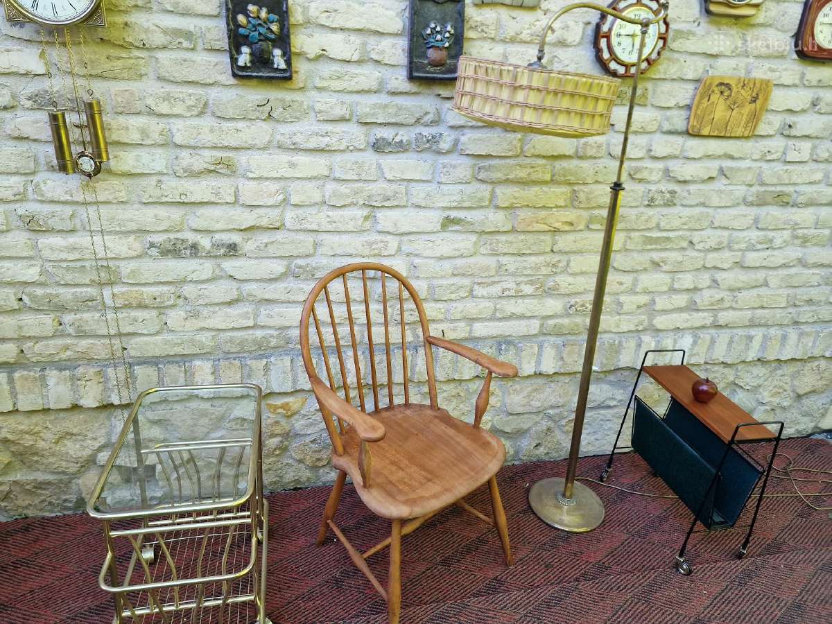 Vintažinė mid century Windzor st.kėdė/krėslas - nuotraukos Nr. 16