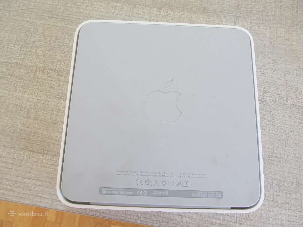 Apple Airport Time Capsule 4th Gen A1409 3tb - nuotraukos Nr. 2