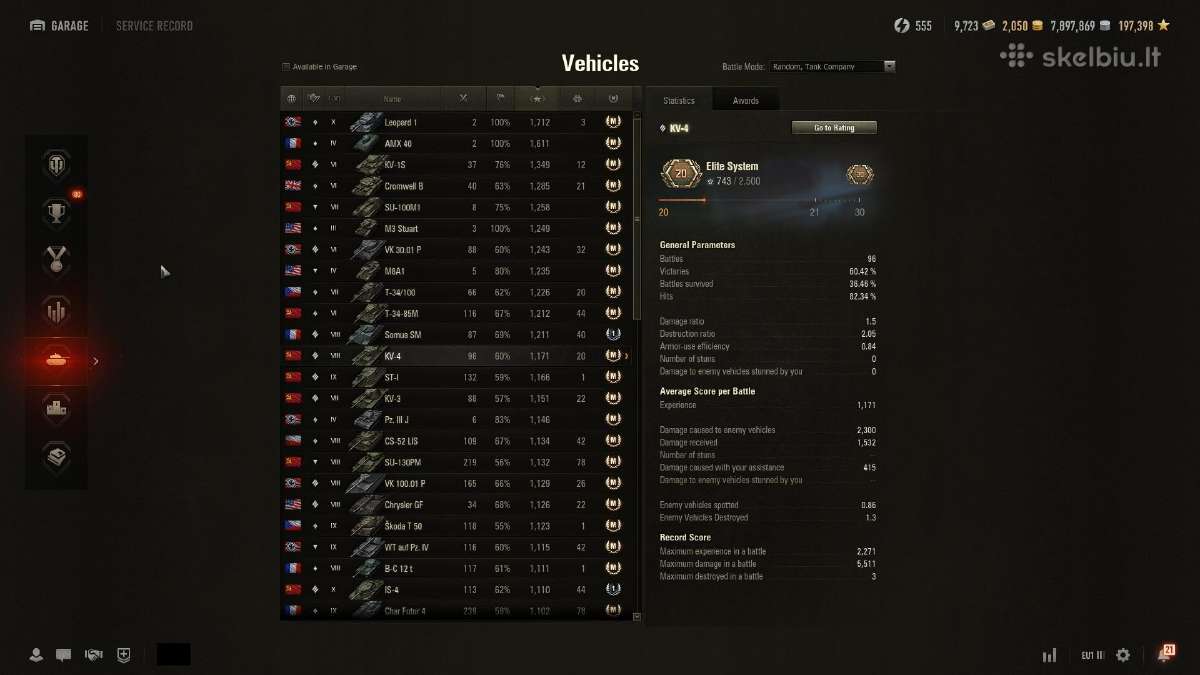 World of tanks paskyra. wot. - nuotraukos Nr. 3