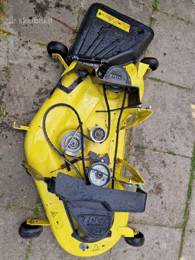 John Deere ir Mtd pjovimo dekos