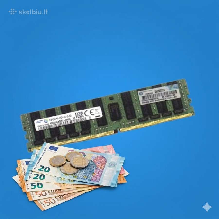 Nupirksiu Server atmintį Ddr4 32 / 64gb