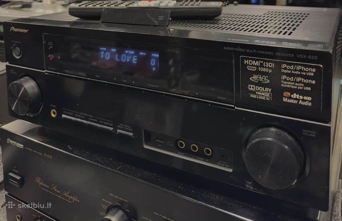 Pioneer vsx-820 / resiveriai