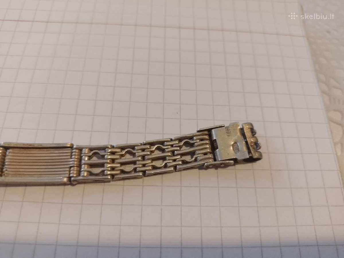 Sidabrine moteriška laikrodžio apyranke nenešiota - nuotraukos Nr. 2