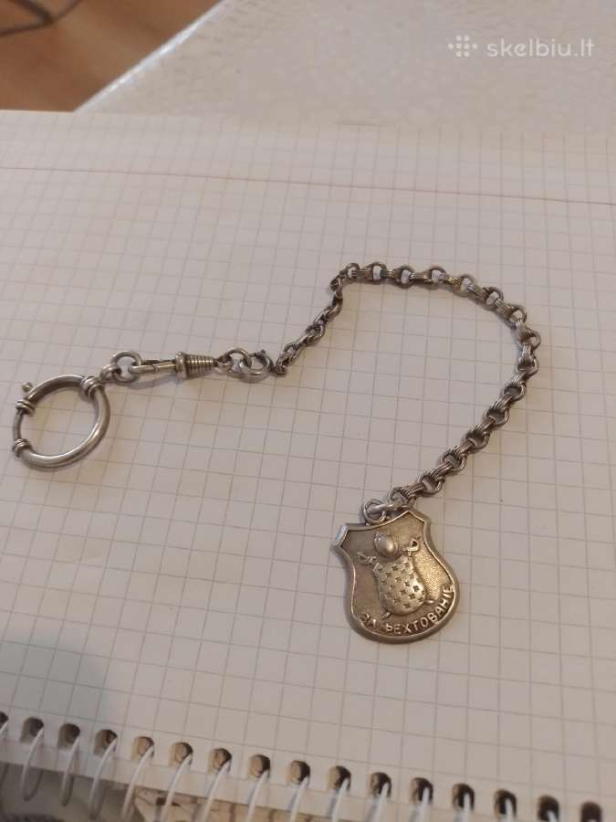 Senovinis laikrodžio pakabukas