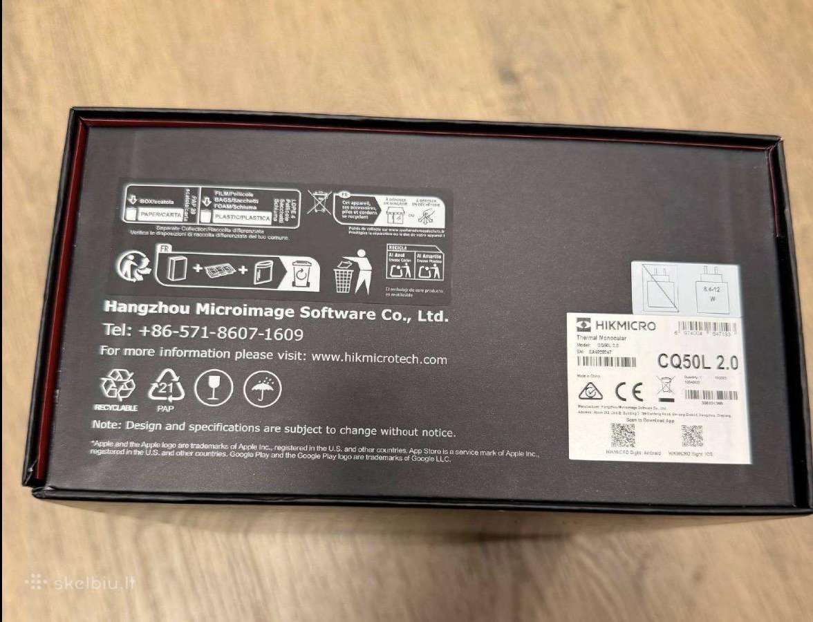 Hikmicro Condor Cq50l 2.0 su tolimačiu - nuotraukos Nr. 3