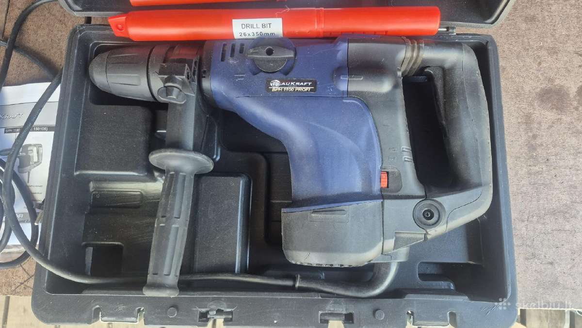 Naujas Blaukraft sds max perforatorius 2 padėčių