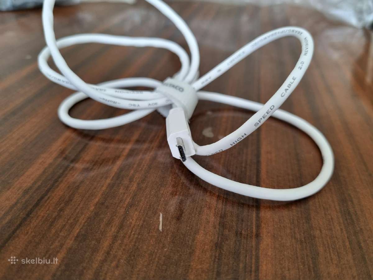 Įvairių dydžių mini-usb kabeliai - nuotraukos Nr. 4