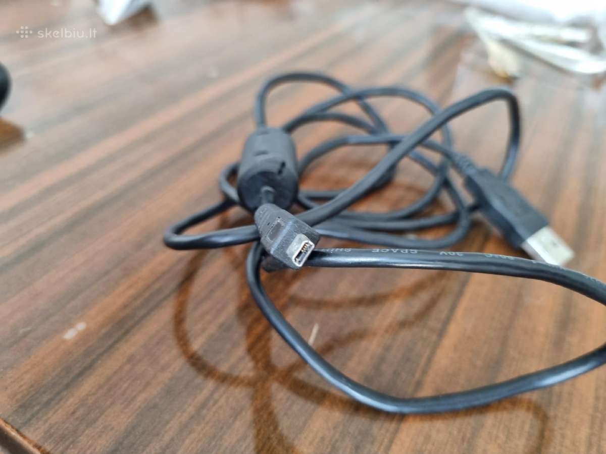 Įvairių dydžių mini-usb kabeliai - nuotraukos Nr. 5
