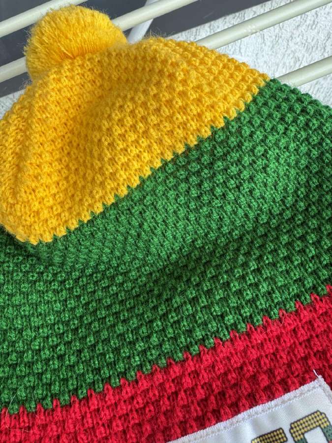 100 proc. vilnos švelni kepurė , lietuviškų motyvų - nuotraukos Nr. 10