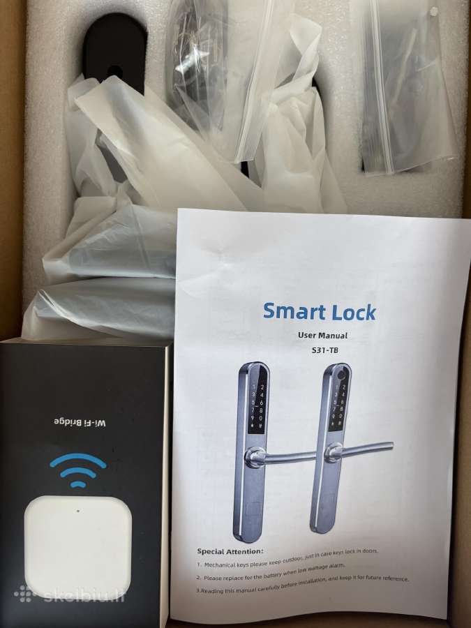 Parduodama kodinė smart lock spyna - nuotraukos Nr. 3