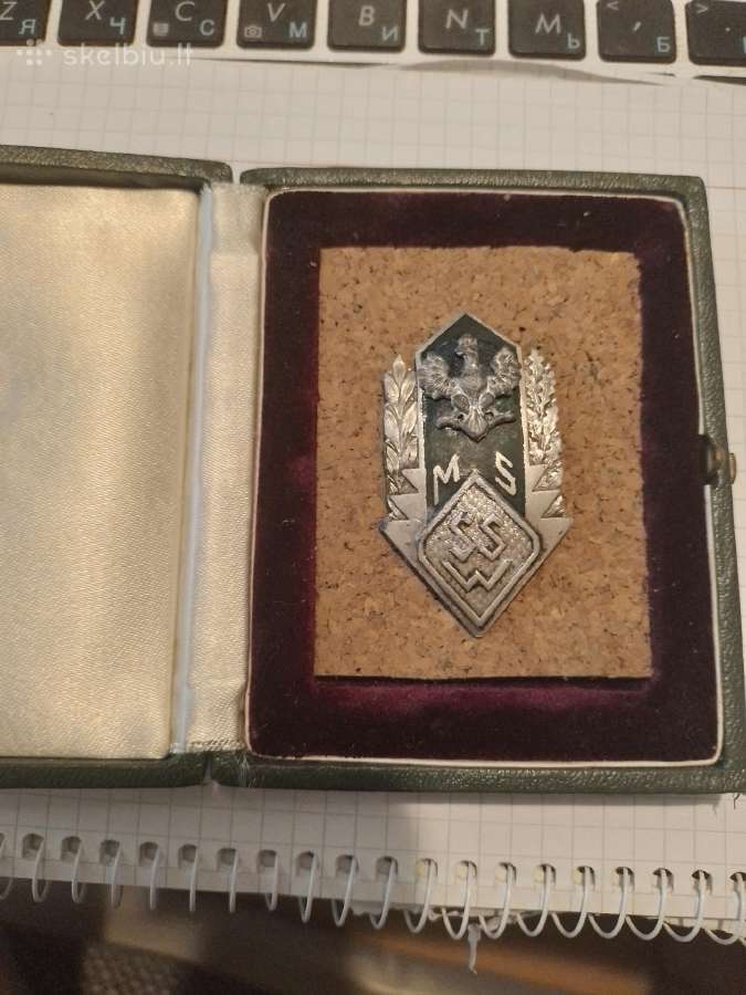 Lenku kalėjimo priziūrėtojo zenklas - nuotraukos Nr. 2