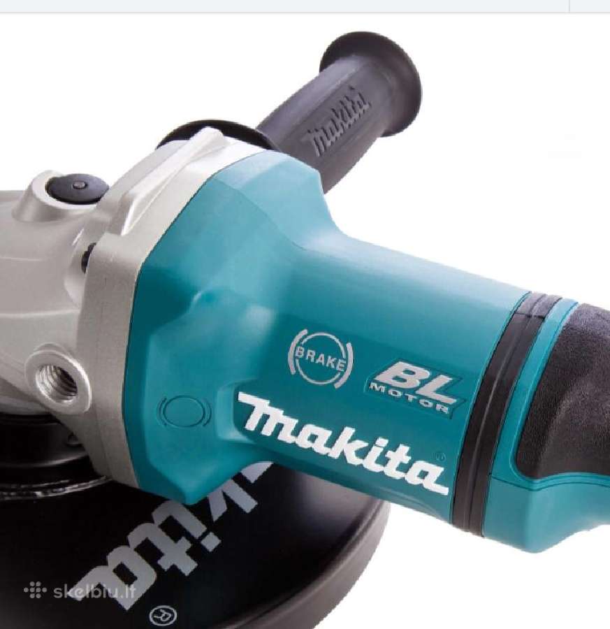 Kampinis šlifuoklis Makita Dga900z 36v (2 x 18v) 2 - nuotraukos Nr. 5